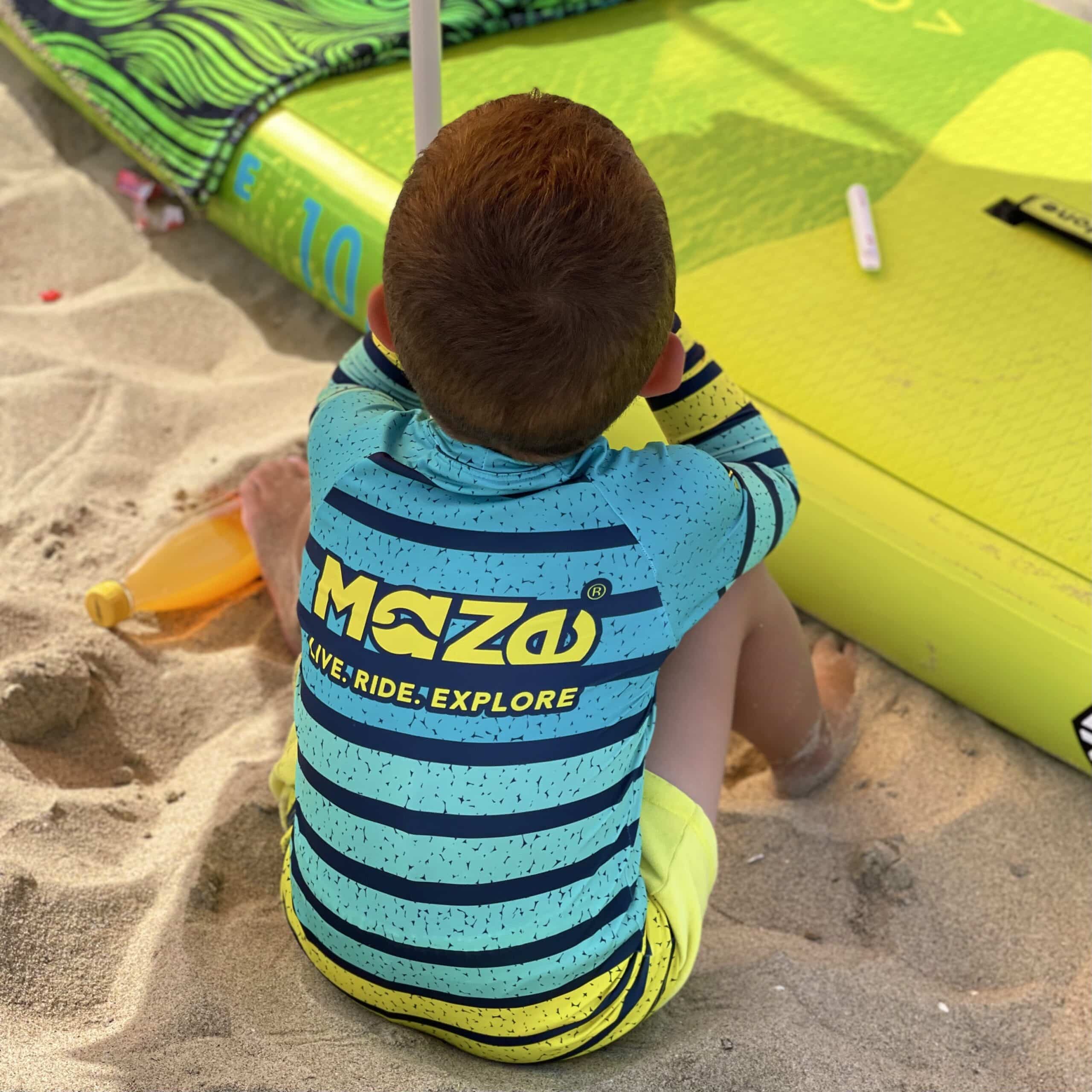 детска рашгард MAZE STRIPES